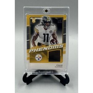 2020 DONRUSS ROOKIE PHENOMS RELIC CHASE CLAYPOOL STEELERS Rookie‎